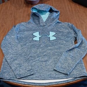 Under Armour Heathered Blue Hoodie